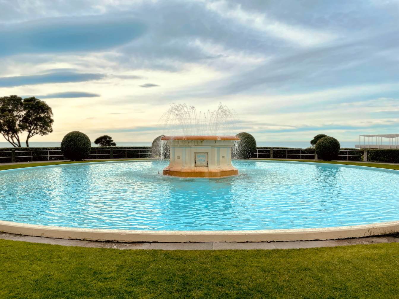 Napier art deco fountain