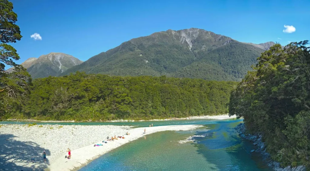 Blue pools haast pass